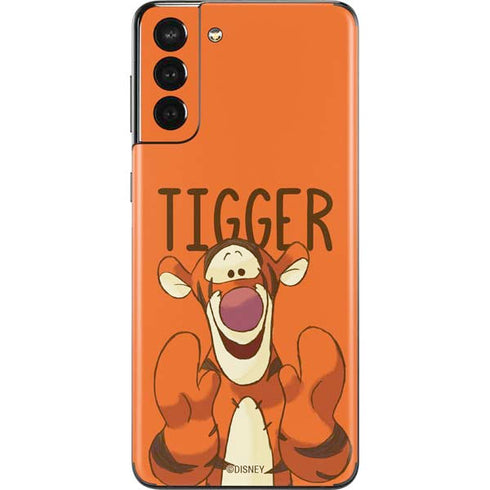 Disney Winnie the Pooh Tigget Portrait Galaxy S21 Plus 5G Skin